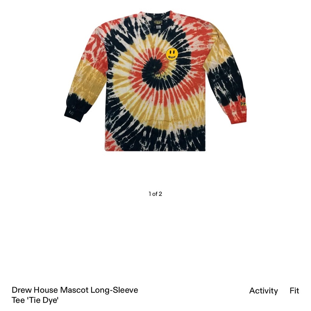 Drew House Mascot Long-Sleeve Tee AUTHENTIC